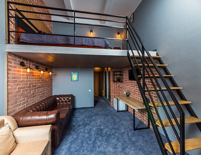 Superior mini duplex LV - Отель Beton Brut / Бетон Брют