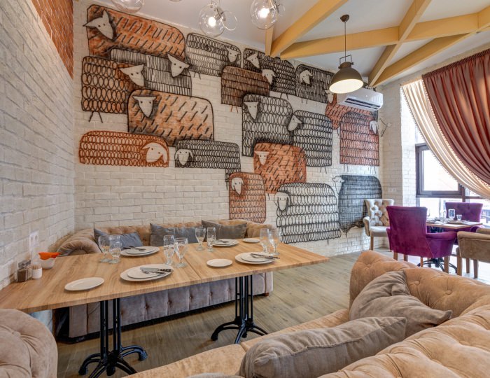 Грузинский ресторан &quot;Сам пришел&quot; - Отель Beton Brut / Бетон Брют