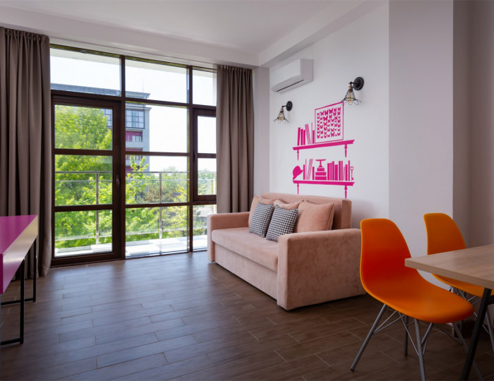 Apartament 3-местный в таунхаусе 2,4 - Отель Beton Brut / Бетон Брют